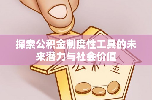 成武探索公积金制度性工具的未来潜力与社会价值