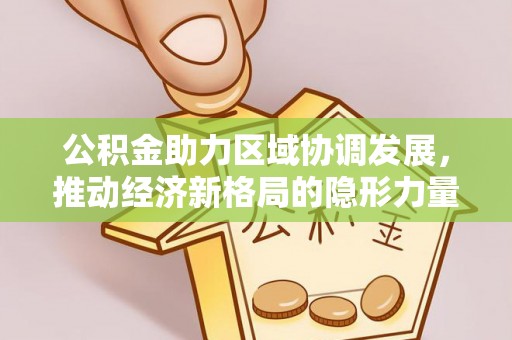 成武公积金助力区域协调发展，推动经济新格局的隐形力量