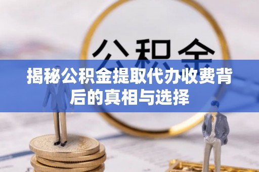 成武揭秘公积金提取代办收费背后的真相与选择