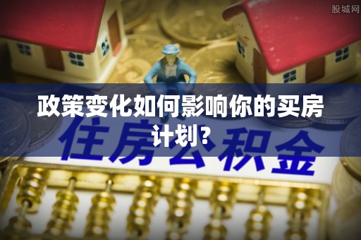 成武政策变化如何影响你的买房计划？