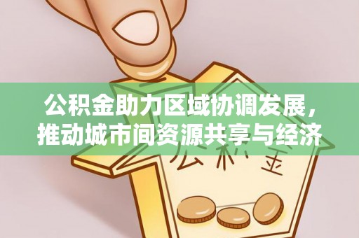 成武公积金助力区域协调发展，推动城市间资源共享与经济均衡发展