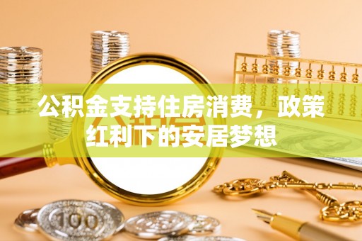 成武公积金支持住房消费，政策红利下的安居梦想