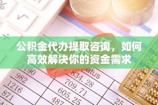 成武公积金代办提取咨询，如何高效解决你的资金需求