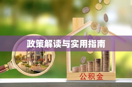 成武政策解读与实用指南