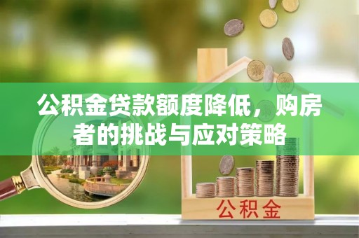 成武公积金贷款额度降低，购房者的挑战与应对策略