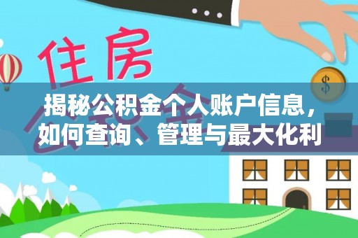 成武揭秘公积金个人账户信息，如何查询、管理与最大化利用