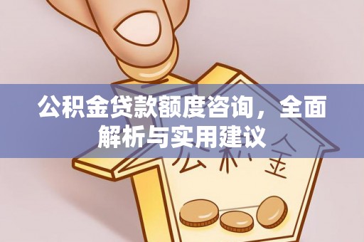 成武公积金贷款额度咨询，全面解析与实用建议