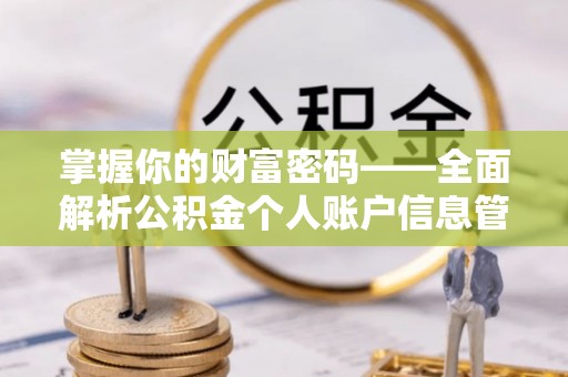 成武掌握你的财富密码——全面解析公积金个人账户信息管理与优化