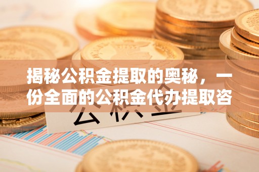 成武揭秘公积金提取的奥秘，一份全面的公积金代办提取咨询指南