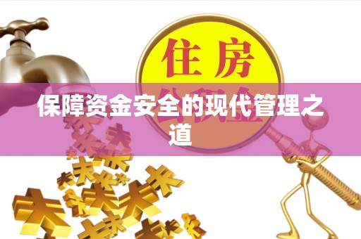成武保障资金安全的现代管理之道