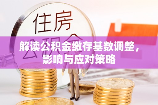 成武解读公积金缴存基数调整，影响与应对策略