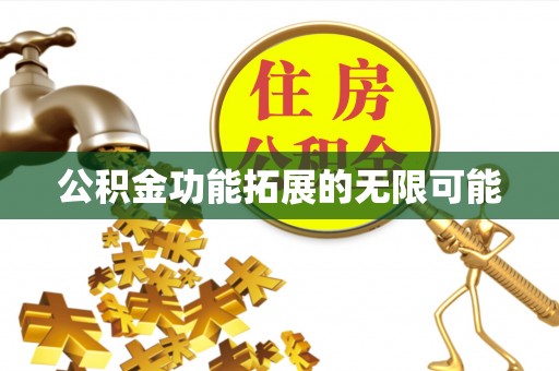 成武公积金功能拓展的无限可能